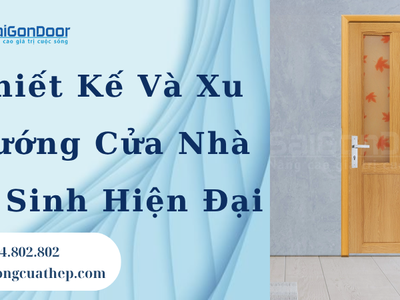 Thiết Kế Và Xu Hướng Cửa Nhà Vệ Sinh Hiện Đại 2