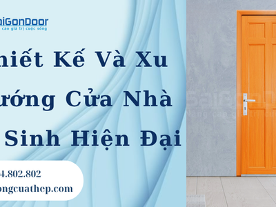 Thiết Kế Và Xu Hướng Cửa Nhà Vệ Sinh Hiện Đại 3