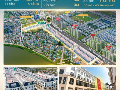 Bán cặp liền kề siêu vip khu đô thị Central Riverside Thanh Hóa chỉ với vốn ban đầu 3,x tỷ 3