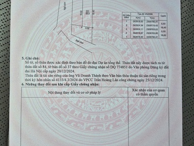 Cc cần bán dt 89,8m full thổ cư mặt đường kd bất chấp đường 2 ô tô tránh 1