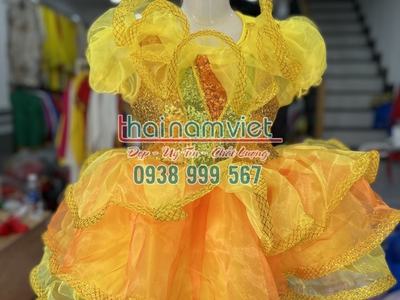 May bán đầm múa trẻ em kim sa tại TPHCM 4