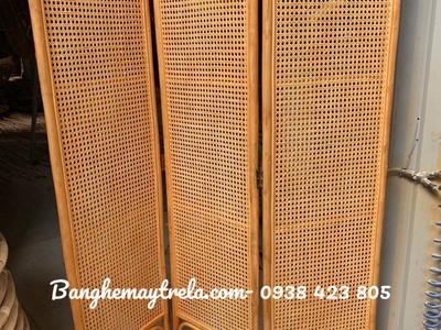 Bình phong mây lưới mắt cáo 8