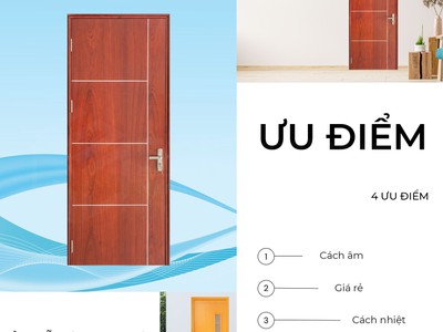 Cửa gỗ MDF Veneer Saigondoor 2