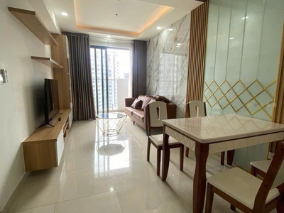 Chung cư Richmond, Nguyễn Xí, BT: 3p ngủ, 2wc, nội thất, 19tr/th 5