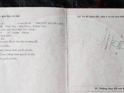 Cần bán lô tđc đất lành đường nhựa rộng 13m song song với phong châu. con đường đẹp nhất khu, mát 0