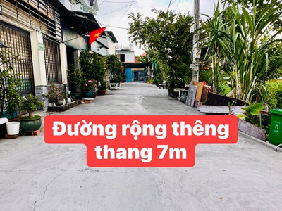 Nhà 4x16m, đường 7m thông, gần uỷ ban p thạnh xuân, sân xe hơi 0