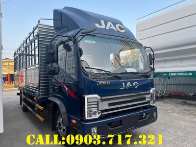 Xe tải JAC N750E5 thùng mui bạt 6m2 1