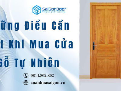Những Điều Cần Biết Khi Mua Cửa Gỗ Tự Nhiên 2