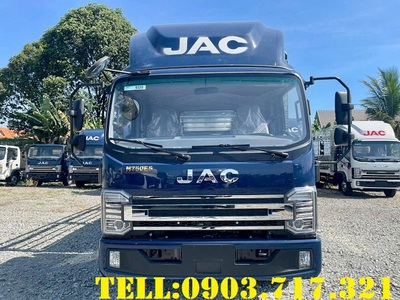 Xe tải JAC N750E5 thùng mui bạt 6m2 5