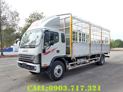 Bán xe tải Jac N900E5 bửng nhôm có chiều cao 2