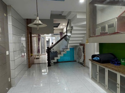 7.5 tỷ   nhà đẹp vị trí đẹp ở ngay   tân hoá, quận 6  dt  ngang 4m x 15m   4pn   hẻm 6m thông gần 3