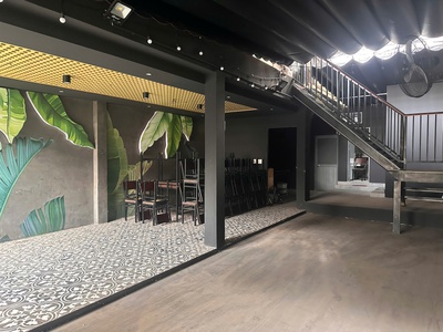 Quận 7   sang bao rẻ quán food   beer , mb dtsd : 6m x 30m, 1 trệt 1 lửng crooftop, tel : 2