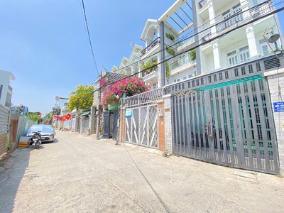 Nhà đẹp thạnh xuân 25 quận 12 cho thuê, 4pn 4wc, đường 9m 1