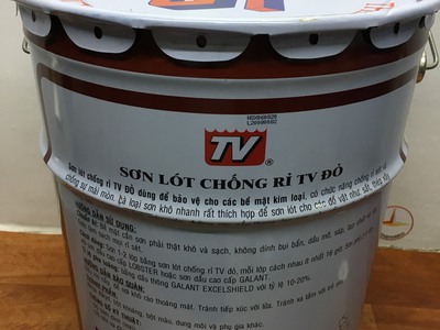 Sơn Lót chống rỉ TV màu đỏ chu 17.5L 3