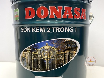 Sơn sắt kẽm 2 trong 1 Donasa DAF 3260 Màu Xingfa Xám 4