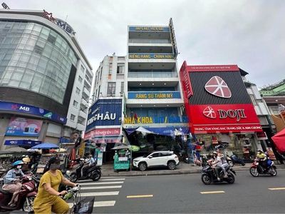 Cho thuê nhà 233 - 235 Tân Hương, Tân Quy, Tân Phú. Hầm, 1 trệt, 5 lầu, TM, PCCC chỉ 120tr 1