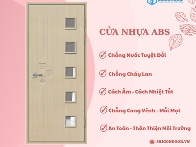 Cửa Nhựa ABS 1