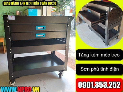 Tủ dụng cụ 2 cánh Npro chứa dụng cụ,Vật tư đa ngành 2