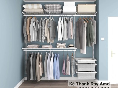 Bộ thanh ray AMD   Giải pháp cho một không gian quần áo linh hoạt, tinh tế và đúng gu sống hiện đại 2