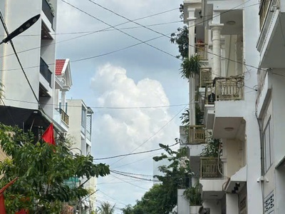 Bán nhà mới 5 tầng 4,2x14 Hiệp Thành Q12   Full nội thất   Hẻm xe hơi tránh 8m   Giá nhỉnh 6 tỷ 1