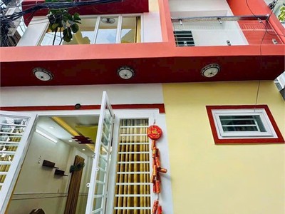 Nhà trệt lầu, 2pn   hẻm 6m nguyễn văn lượng, ngay cityland, chỉ 5.6 tỷ 0