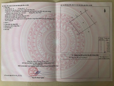Cần bán gấp lô đất ngay ktx hyo sung nhơn trạch, đồng nai 0