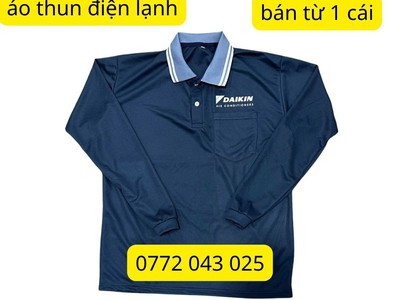 Áo thun đồng phục tay dài ĐIỆN LẠNH DAIKIN 0