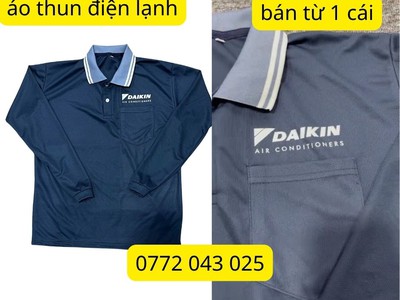 Áo thun đồng phục tay dài ĐIỆN LẠNH DAIKIN 1