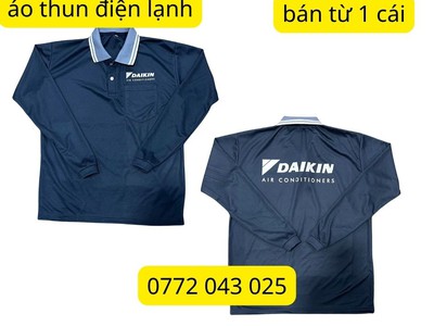 Áo thun đồng phục tay dài ĐIỆN LẠNH DAIKIN 2