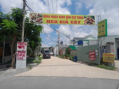 Cho thuê quán nhậu 500m2 đầy đủ đồ giá tốt số 23 dx13, kp6, p.phú mỹ, thủ đầu một, bình dương 1