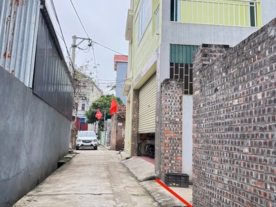 Bán 72m đất thôn do thượng, tiền phong, mê linh. đường thông, full thổ cư, ô tô đỗ cửa 1