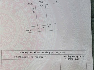 Đất đẹp tiền phong, mê linh - hướng nam, ô tô đỗ cửa, sổ đỏ sẵn sàng 2