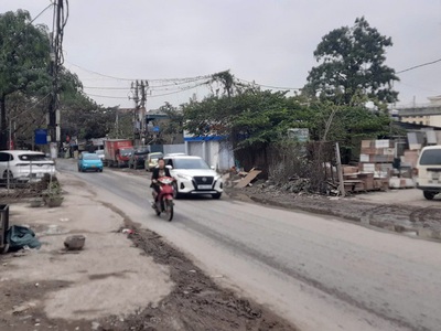 Bán đất mặt đường xuân phương   gần ngã tư nhổn  trường đại học công nghiệp hn 0