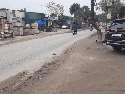 Bán đất mặt đường xuân phương   gần ngã tư nhổn  trường đại học công nghiệp hn 2