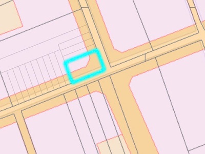 Lô góc ngã 4 tiềm năng 456m2 có 80 ont, đường liên thông, dân cư hiện hữu giá tốt 0