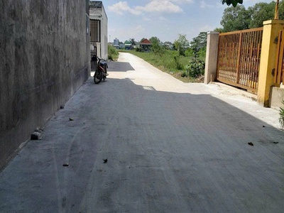 120m2 thổ cư 2mt hẻm xã Mỹ Hạnh Nam, Đức Hòa giá 1,5 tỷ 0