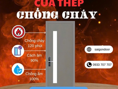 Cửa Thép Chống Cháy - SaiGonDoor 0