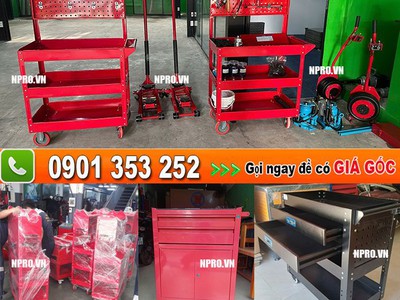 Tủ đồ nghề / Xe đẩy 3 ngăn 3