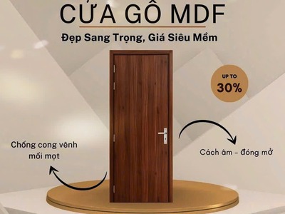 Cửa gỗ MDF 1