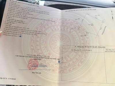 Bán lô đất siêu hot vị trí đẹp tại vân sơn, triệu sơn, thanh hoá 1