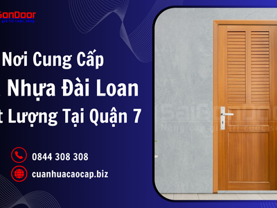 Nơi Cung Cấp Cửa Nhựa Đài Loan Chất Lượng Tại Quận 7 4