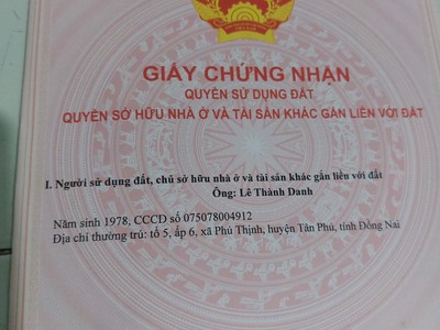 Nhà trung tâm huyện, thổ cư toàn bộ, 2 mặt tiền đường, sát bên là chợ huyện, bến xe, 2