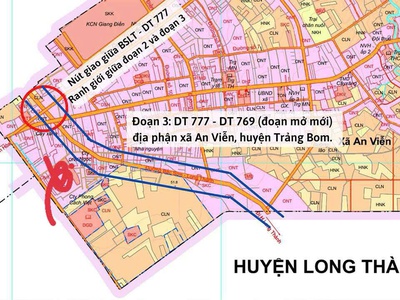  giá chỉ 1.1 tỷ   gần kcn giang điền, cách sân bay long thành 15km 3