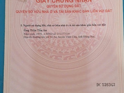 Chính chủ bán lô đất tại an điền 045, phường  an điền, thành phố bến cát, tỉnh bình dương. 4