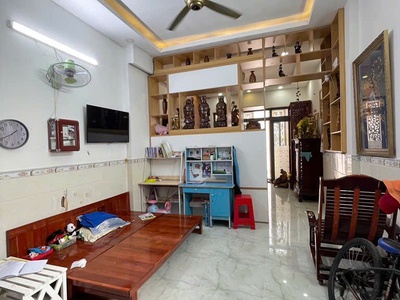 Bán nhà 2 tầng nở hậu khủng đường số 14 phường 8 gò vấp- 55m2  4 nở hậu 7m x12  4pn- sân thượng 2