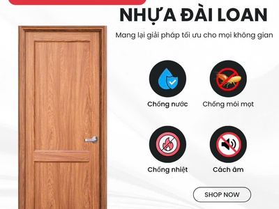 Cửa Nhựa Đài Loan 1