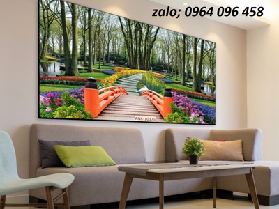 Tranh gạch 3d ốp tường tranh phong cảnh - CXV44 7