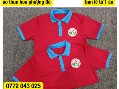 Bán áo thun hoa phượng đỏ giá tận xưởng 9