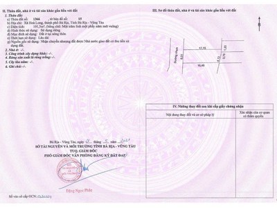  cần bán nhanh đất kdc lan anh 1 mở rộng, xã hòa long - tp bà rịa 2