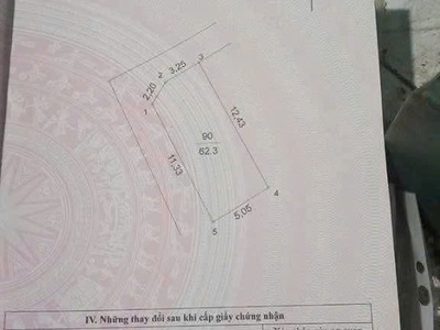 Siêu phẩm lô góc 62,3m xâm thị hồng vân cách 50m chục chính đg thanh niên thôn xâm thị xã hông vân 0